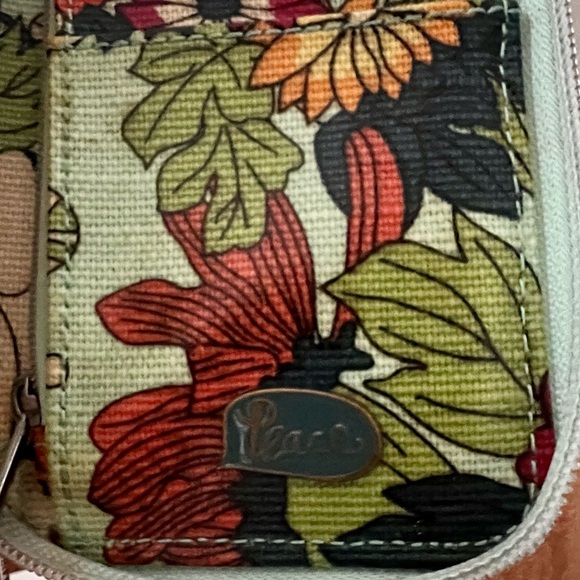 Sakroots Small Crossbody Wallet/Phone Floral Peace Purse EUC - Picture 8 of 11
